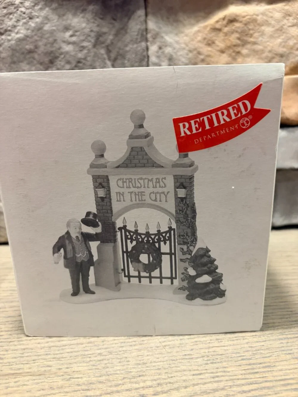 Department 56-Christmas in the City-A Key to the City (Gate)